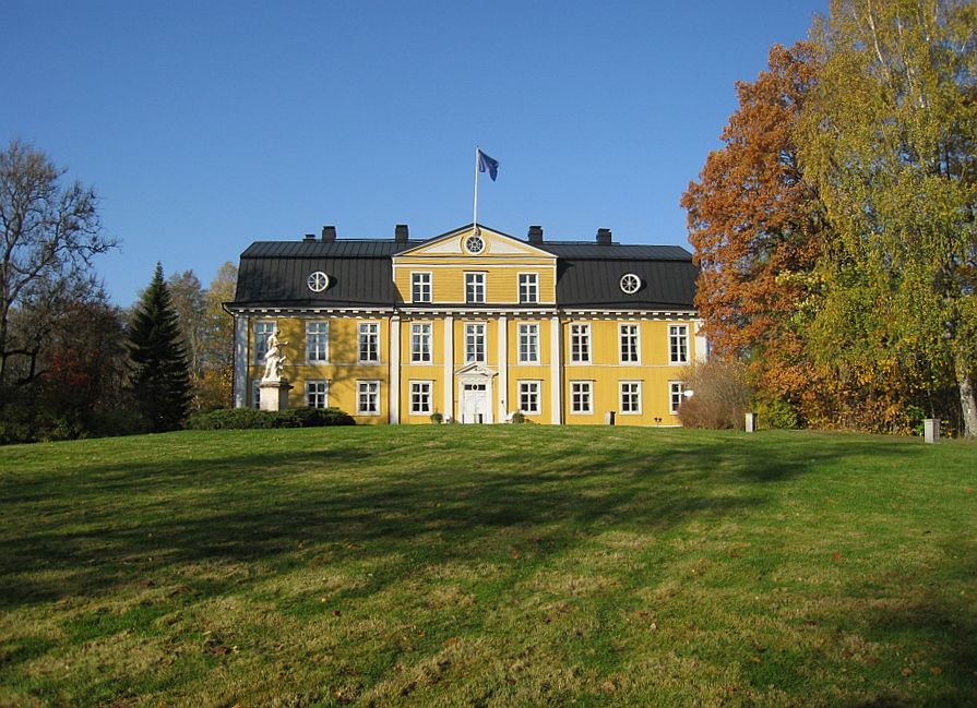 Karaktärsbyggnaden på Svartå bruksherrgård. Museovirasto Museiverket 2018