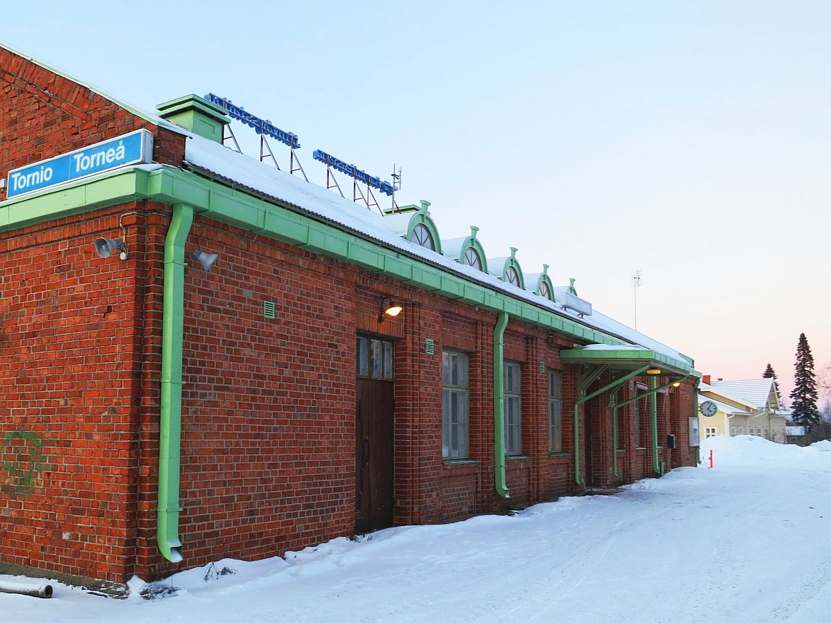 Tornion rautatieasema. Mikko Mälkki 2017