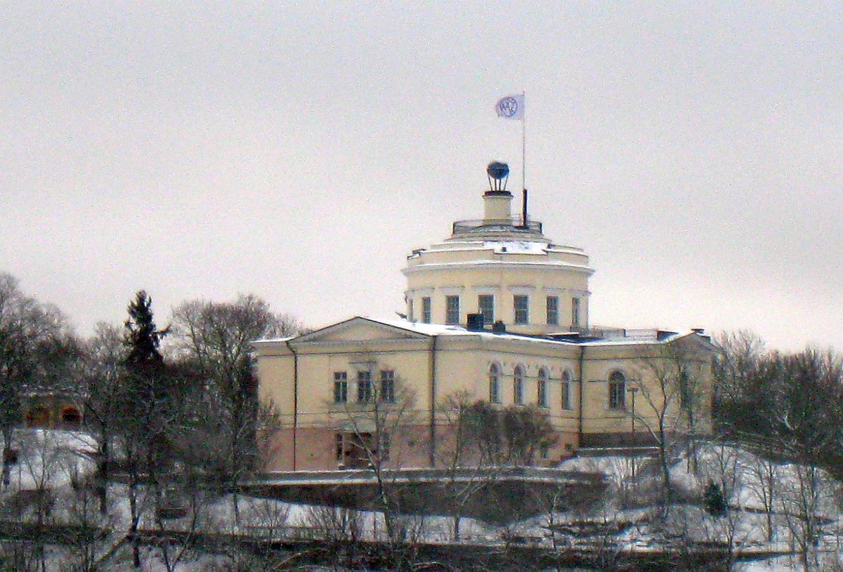 Observatoriet i Vårdbergsparken. Museovirasto / Museiverket 2018