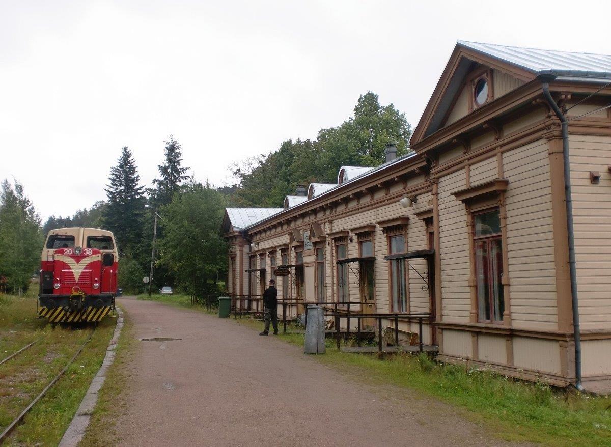 Borgå järnvägsstation. Wiki Loves Monuments, CC BY-SA 4.0 Mikkoau 2016