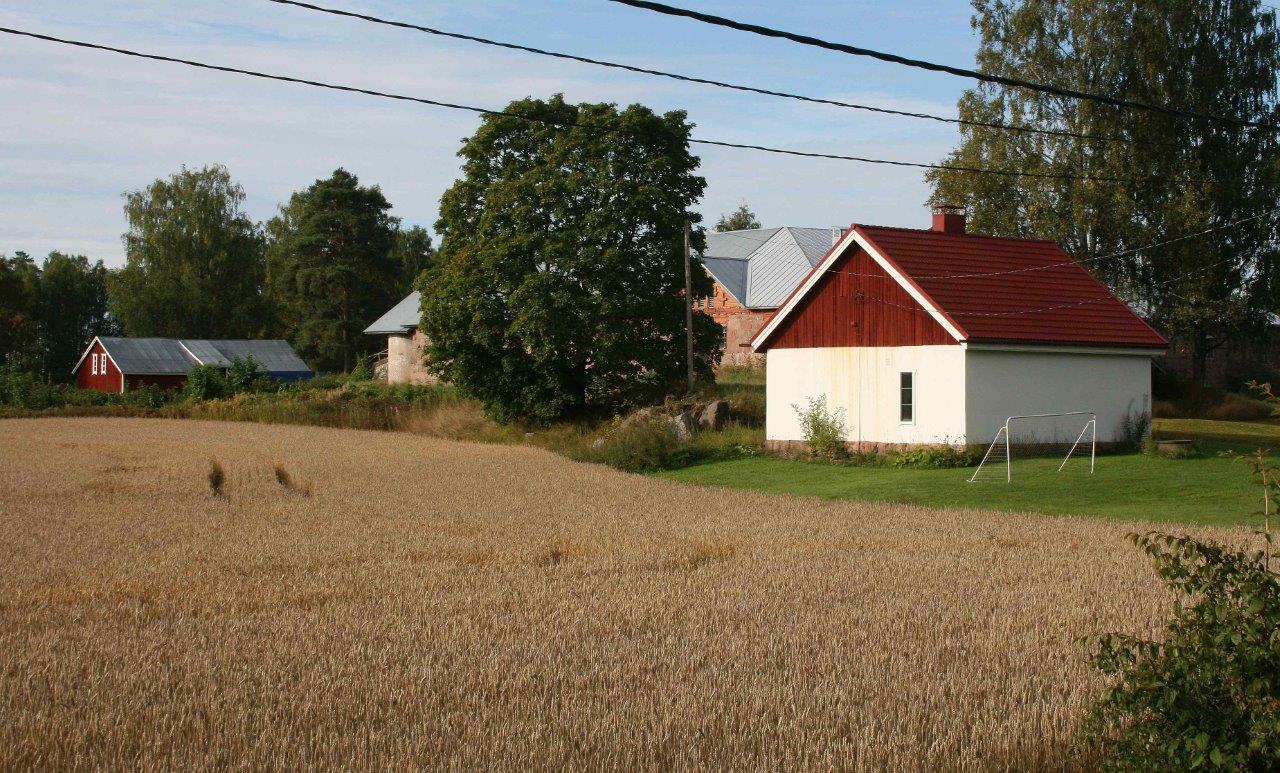 Kulla gårds ekonomibyggnader. Maija Matikka 2015